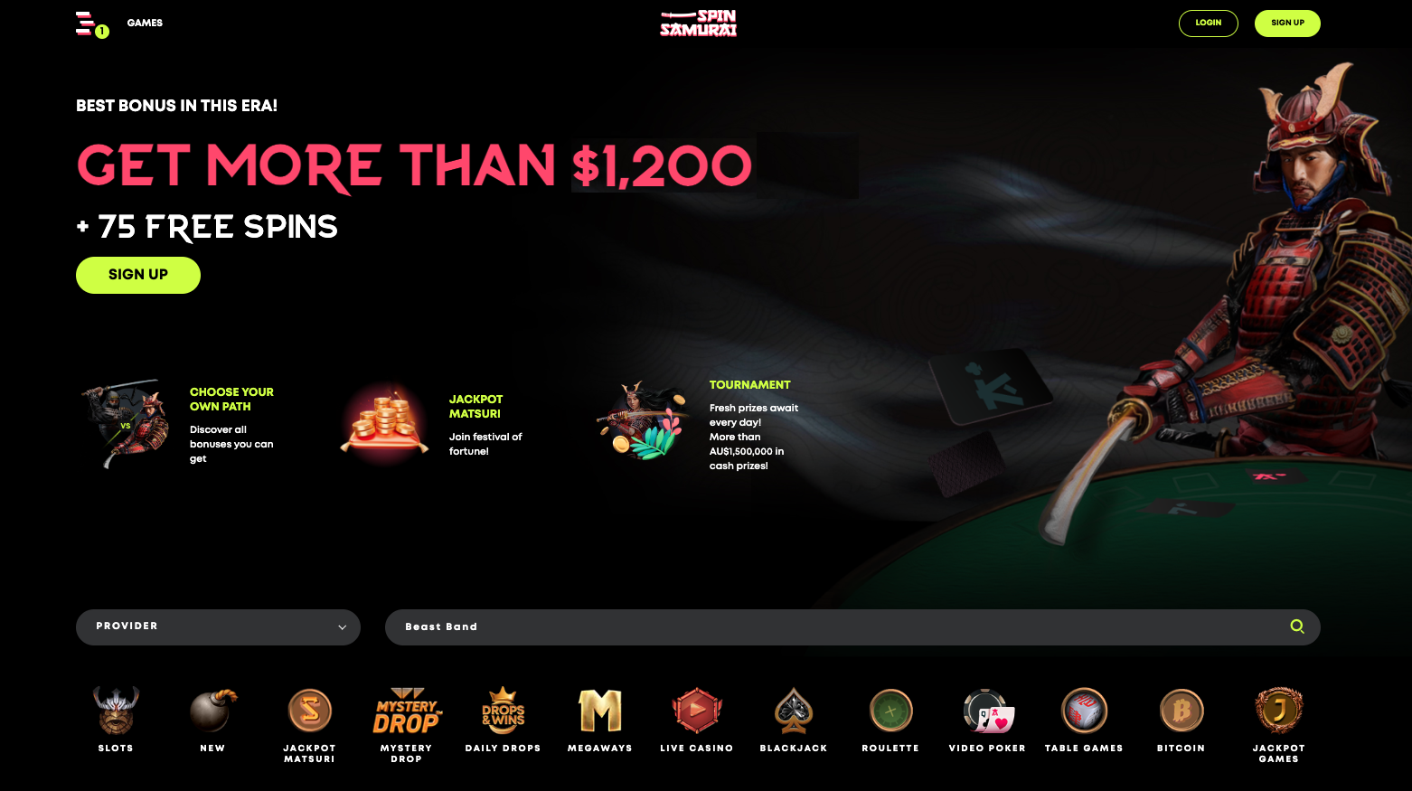 Spin Samurai Casino: A Deep Dive Review